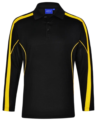 Picture of Winning Spirit, Mens TrueDry L/S Polo